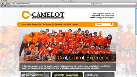 camelot website.